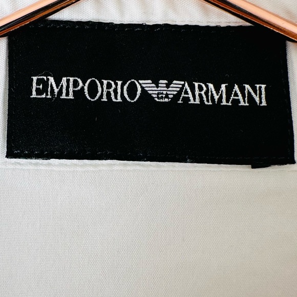 Emporio Armani white button down shirt - Picture 6 of 7